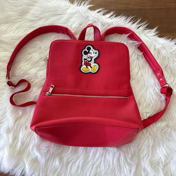 Disney | Classic Mickey Mouse Red Mini Backpack Bag Store Parks Character Accent main image 8
